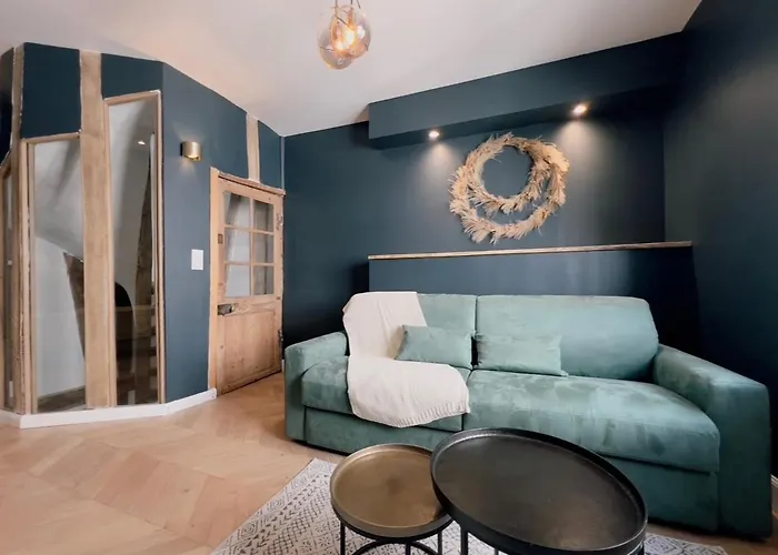 度假居 Piscine Chauffee, Centre, Maison Atypique *