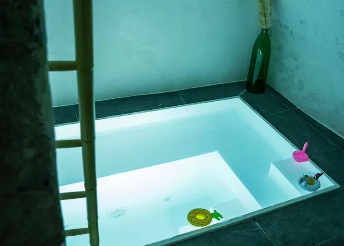 Casa de Férias Piscine Chauffee, Centre, Maison Atypique Ruão